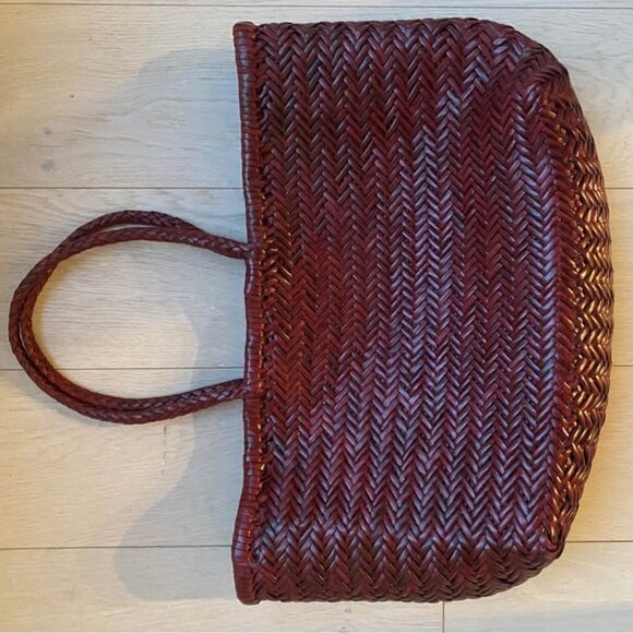 Dragon Diffusion Handbags - DRAGON DIFFUSION Burgundy Triple Jump Big Tote